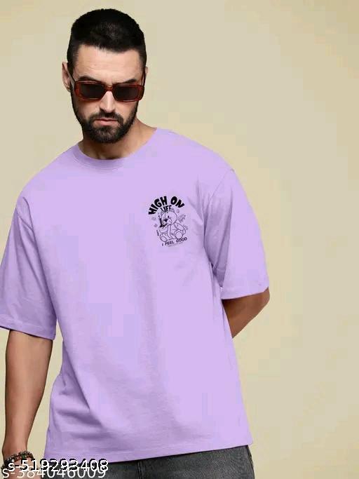 Polyester,Cotton Blend Men Polyester,Cotton Blend Regular Tshirts