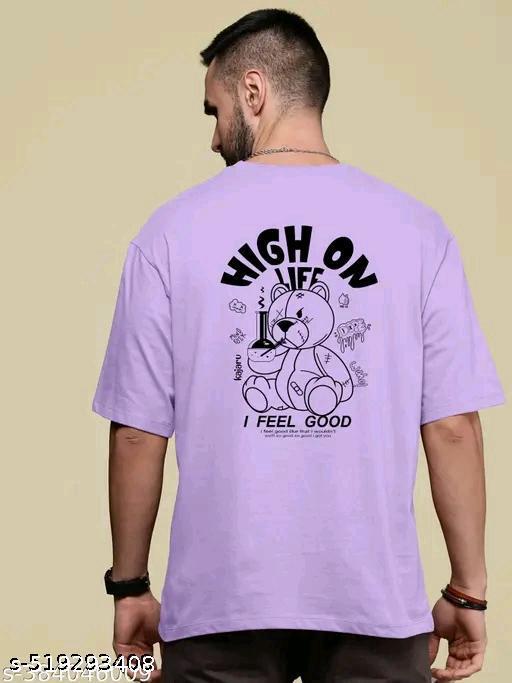 Polyester,Cotton Blend Men Polyester,Cotton Blend Regular Tshirts