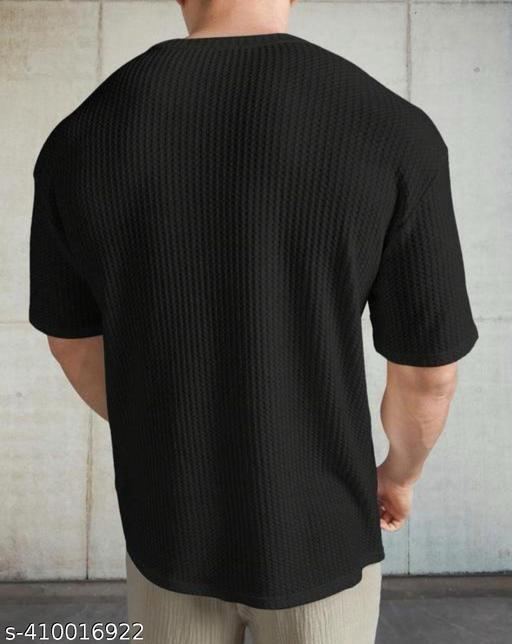 Men Popcorn,Cotton Blend Regular Tshirts