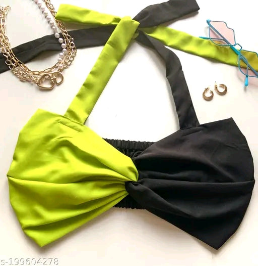 Classy twisted crop top