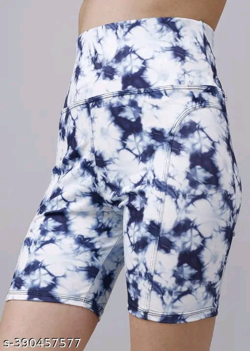 High waist sports activewear shots for women and girls.Use at the Gym/Yoga or Cycling Shorts With Pocket