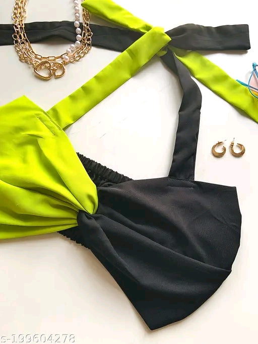 Classy twisted crop top