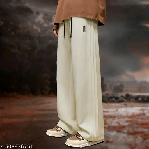 Men’s Loose Fit Track Pants | Wide-Leg Oversized