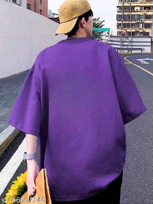 High Vibes Skeleton Violet Oversized T-shirt